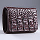 Women's wallet made of genuine crocodile leather IMA0216K3, Wallets, Moscow,  Фото №1