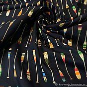 Материалы для творчества handmade. Livemaster - original item Fabric: Cotton plaid shirt Hugo Boss.. Handmade.