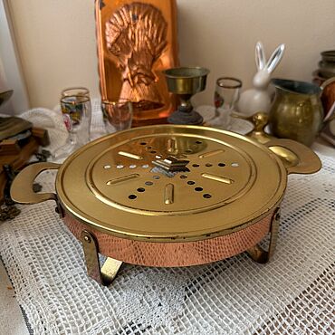 Винтаж ручной работы. Ярмарка Мастеров - ручная работа Винтаж: Подогрев мармит. Handmade.