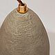 Ceramic pendant lamp with concrete decor. Ceiling and pendant lights. Light Ceramics RUS (svetkeramika). My Livemaster. Фото №5