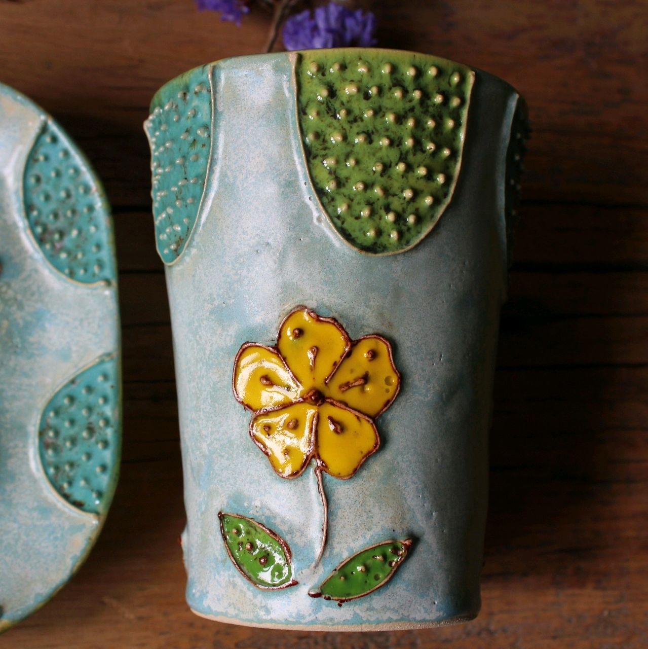 Керамический набор - мыльница и стакан купить в интернет-магазине ...