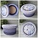 Заказать Вязаная корзинка, с крышкой. Knitted basket. Ярмарка Мастеров. . Корзины Фото №3