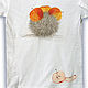 T-shirt with Hedgehogs. T-shirts. Ihelen. My Livemaster. Фото №4