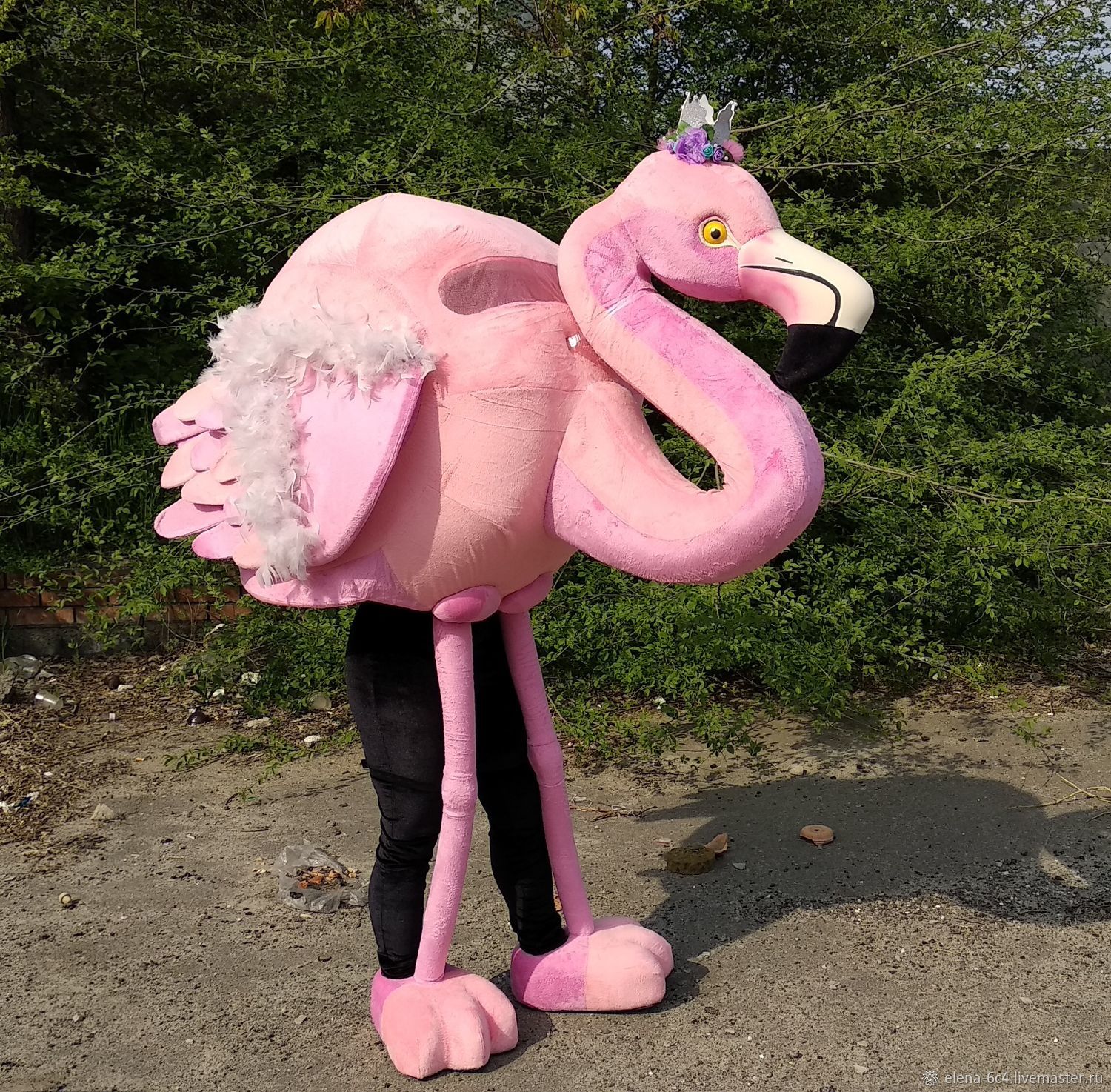 Ростовая кукла Фламинго в интернет-магазине на Ярмарке Мастеров ...