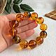 Bracelet made of Baltic amber with inclusions. Bead bracelet. Mark Amberstein, sale amber products. Online shopping on My Livemaster.  Фото №2