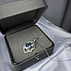 Кулон аквамарин (24.4 ct.), цирконы, серебро 925. Кулон. Максимов - ювелир. Ярмарка Мастеров.  Фото №4
