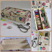 Материалы для творчества handmade. Livemaster - original item Accessories for embroidery: Pencil case for floss. Handmade.