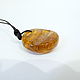 Order Baltic amber pendant 'Through the thorns' K-724. Amber shop (vazeikin). Livemaster. . Pendant Фото №3