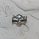 Order Moonstone Ring 'Clotho'. Unusual Gemstone Jewelry. Livemaster. . Engagement ring Фото №3