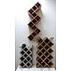 Shelves for wine 'honeycomb' to order. Any size and color. Stand for bottles and glasses. Color Wood. Online shopping on My Livemaster.  Фото №2