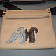 Bolso de frutos secos.de la piel ' shih tzu.!!' para golosinas. Classic Bag. Nadezda-L. Ярмарка Мастеров.  Фото №6