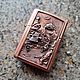 Zippo custom. Кастомная зажигалка. Дикий запад: ограбление поезда, Зажигалки, Москва,  Фото №1
