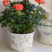 Для дома и интерьера handmade. Livemaster - original item Vintage porcelain planters vase Wedgwood England. Handmade.