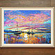 Seascape painting 'Yachts in Antalya, Turkey' sea oil, Pictures, Voronezh,  Фото №1