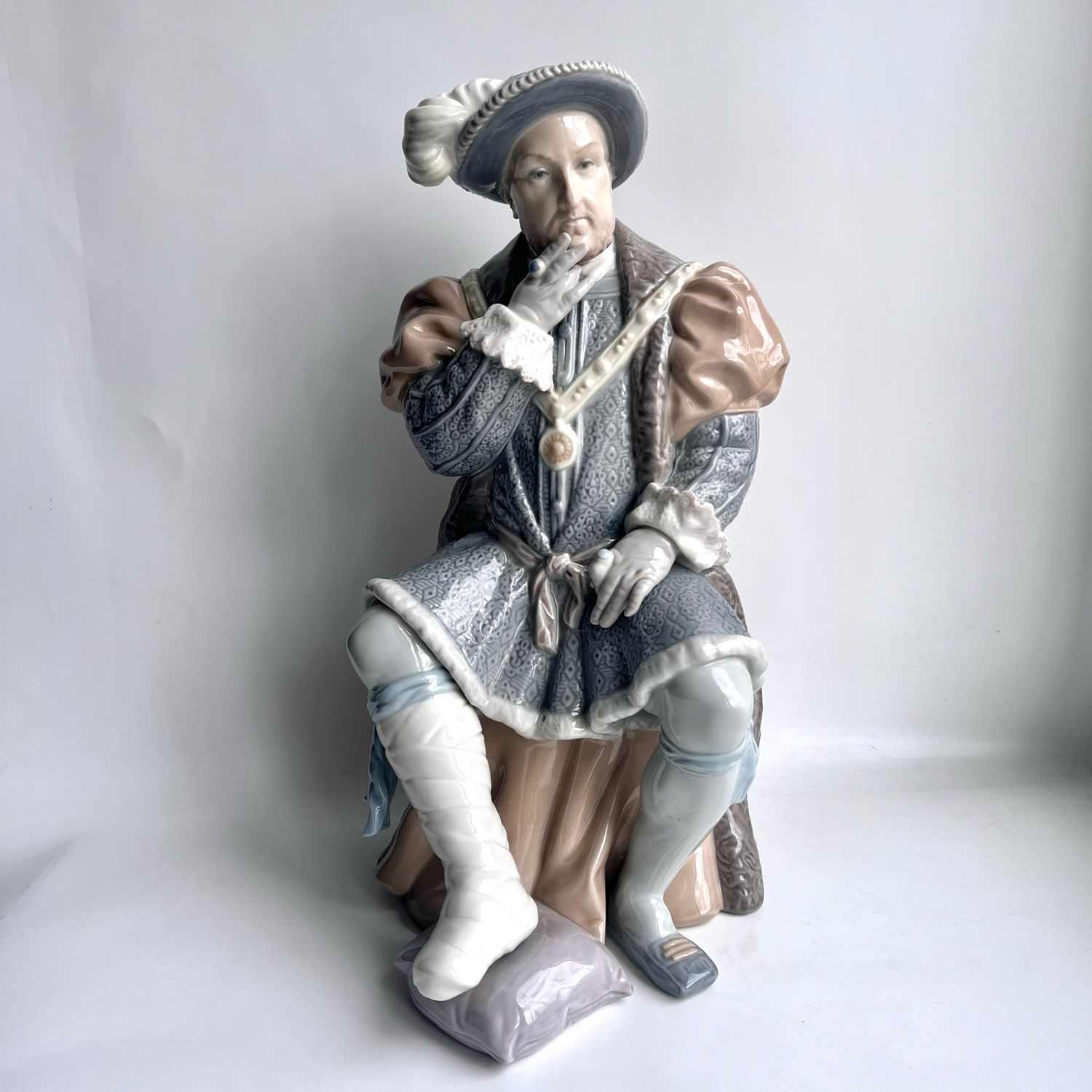 Винтаж: Lladro, фарфоровый бюст клоуна с саксофоном купить в интернет ...