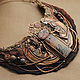 "The Heart of Stone Glasgow" колье медное. Колье. Julia Chernopazova Art Jewelry. Ярмарка Мастеров.  Фото №5