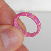 Украшения handmade. Livemaster - original item Pink opal ring. Handmade.