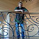 Кованые лестницы. Лестницы. Алексей Кузнец , давно кую.. Интернет-магазин Ярмарка Мастеров.  Фото №2