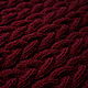 Snood red scarf yoke knitted merino wool. Snudy1. SolarisArtis. Online shopping on My Livemaster.  Фото №2