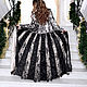 Вечернее пальто Черный павлин. Пальто. Дизайн-студия Slada Fashion. Интернет-магазин Ярмарка Мастеров.  Фото №2