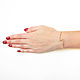 Order Bracelet thin 'Wave' Outdoor Gold Bracelet gift. Irina Moro. Livemaster. . Hard bracelet Фото №3