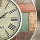 Часы настенные "Секреты". Часы классические. YADECOR Декор для вашего дома. Интернет-магазин Ярмарка Мастеров.  Фото №2