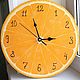 Часы настенные кухонные Апельсин. Часы классические. Волшебное время (ClockShop) Юля ♌. Интернет-магазин Ярмарка Мастеров.  Фото №2