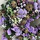 Interior wreaths: lilac. Wreaths. Dekor sad. Online shopping on My Livemaster.  Фото №2