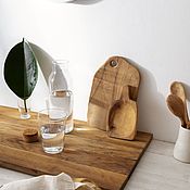 Для дома и интерьера handmade. Livemaster - original item Scandi wooden tray 40×50cm, stand, cutting board, table. Handmade.
