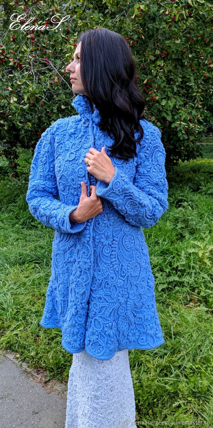 Пальто: Небесное кружево (Ирландское кружево) купить в интернет ...