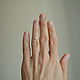 Thin ring in a Month. Ring on the second phalanx or little finger. Rings. Ginger Squirrel. My Livemaster. Фото №4