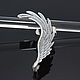 Серьга кафф Крыло Ангела из серебра 925 пробы GA0029. Каффы. Sunny Silver. Ярмарка Мастеров.  Фото №4