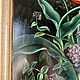Винтаж: Антикварный натюрморт "Тюльпаны". Картины винтажные. Шик Антик. Ярмарка Мастеров.  Фото №5