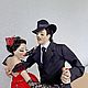 Интерьерная композиция Танец Аргентинское танго. Интерьерная кукла. Татьяна и любимые куклы. Интернет-магазин Ярмарка Мастеров.  Фото №2