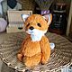 Тедди лиса. Мишки Тедди. my.teddy_bear. Ярмарка Мастеров.  Фото №4
