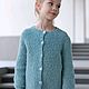 Кардиган пушистый детский. Кардиган. VA kids knitwear. Интернет-магазин Ярмарка Мастеров.  Фото №2