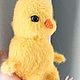 Вязаная интерьерная игрушка цыплёнок. Интерьерная кукла. Вязаные игрушки от Анны. Ярмарка Мастеров.  Фото №6