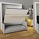Phantom bed in the Loft style of the future, Bed, Domodedovo,  Фото №1