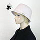 Stylish youth hat ' Fedora'. 100% wool. Two colors. Hats1. Mishan (mishan). My Livemaster. Фото №4