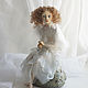 Angel and Orange Doll interior author. Interior doll. KapustinaArt. Online shopping on My Livemaster.  Фото №2