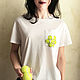 T-shirt white free pocket tennis balls, T-shirts, Krasnodar,  Фото №1