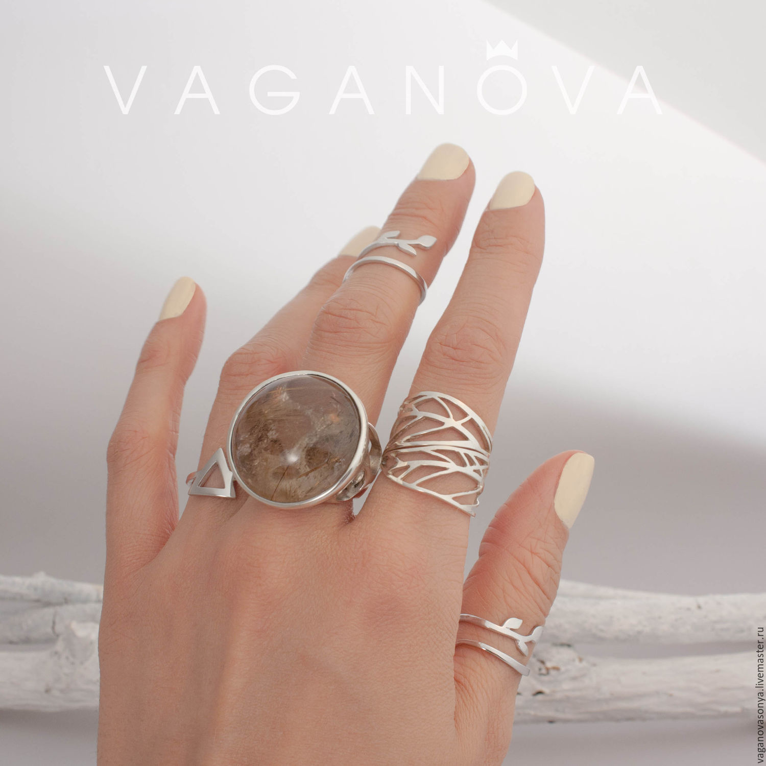 Серебряные Кольца На Фаланги Купить