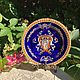 Antique Cupid plate Gien, France. Decorative vintage plates. 'Gollandskaya Vest-Indskaya kompaniya'. Ярмарка Мастеров.  Фото №4