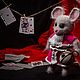 Игрушка мышь Соня из Алисы в стране чудес в наличии. Мягкие игрушки. Дегтярь Диана Александровна | Dream Designer Address. Интернет-магазин Ярмарка Мастеров.  Фото №2