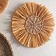 Order Wicker basket, wicker plate on the wall, wicker panel. lmillame. Livemaster. . Interior elements Фото №3