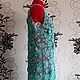Сарафан ирландское кружево Бирюзовая прохлада. Сарафаны. Showroom Krasivo svyazano. Ярмарка Мастеров.  Фото №6