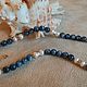Колье "Безбрежный океан". Натуральный Кианит, Жемчуг. Колье. Tatyana's Jewelry for the soul. Интернет-магазин Ярмарка Мастеров.  Фото №2