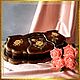 Box with opal Tea roses, Box, Moscow,  Фото №1