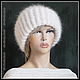 Шапка "А-ля Такори" жемчуг(шапка жен, шапка вяз). Шапки. Ирина(shvilinka.knit). Интернет-магазин Ярмарка Мастеров.  Фото №2