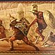 Backgammon Perm 'Gladiator', average 50. Backgammon and checkers. H-Present more, than a gift!. Online shopping on My Livemaster.  Фото №2